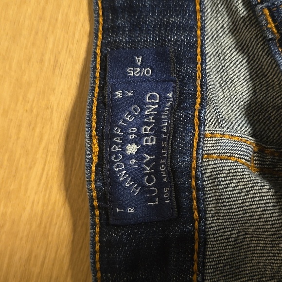 Lucky Brand Blue Ankle Cropped Skinny Jeans 0/25 - Picture 2 of 4